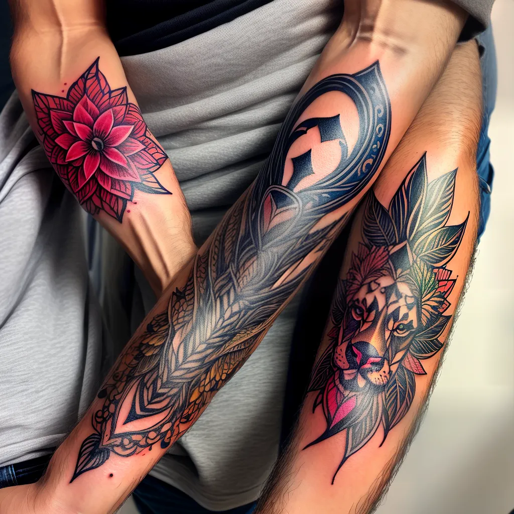 tatuagem masculina braco cuidados pele