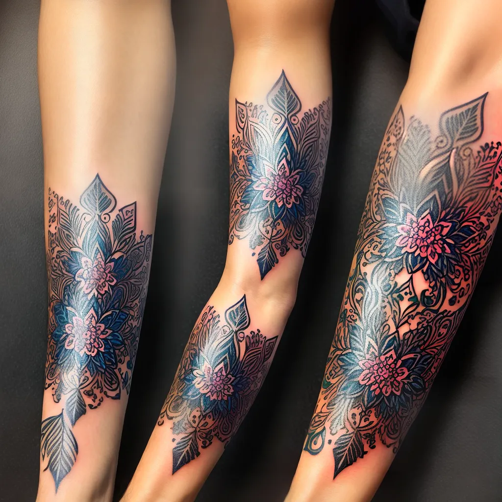 tatuagem braco colorida cuidados