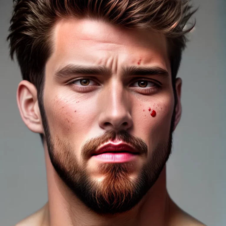 Cuidados com a pele masculina com dermatite seborreica