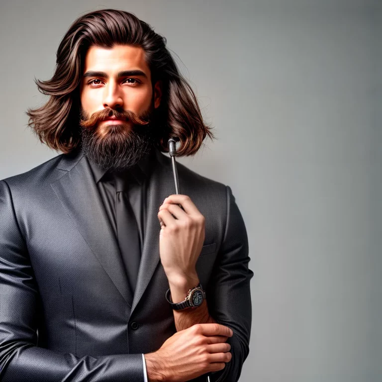 Beleza masculina para homens com queixo duplo