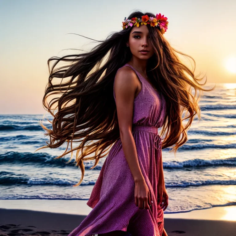 Flua com Estilos de Cabelo Boho-Chic para 2024.