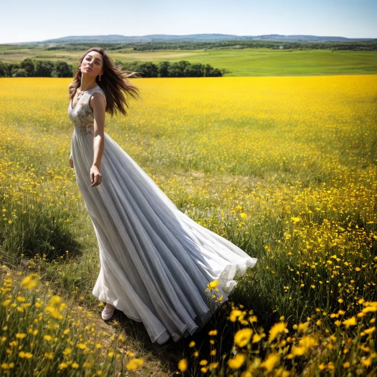 Flua com Elegância nos Vestidos Fluidos de 2024.