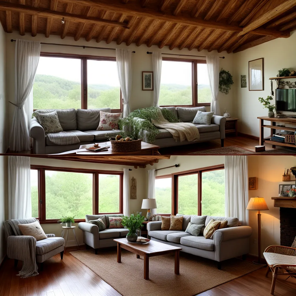 casa campo flores vintage sol