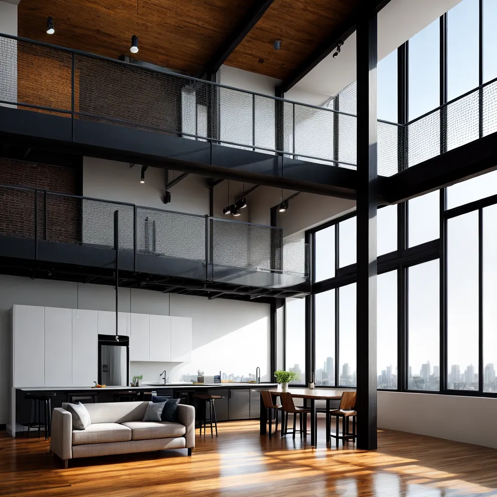 lofts urbanos 2024 conceito moderno