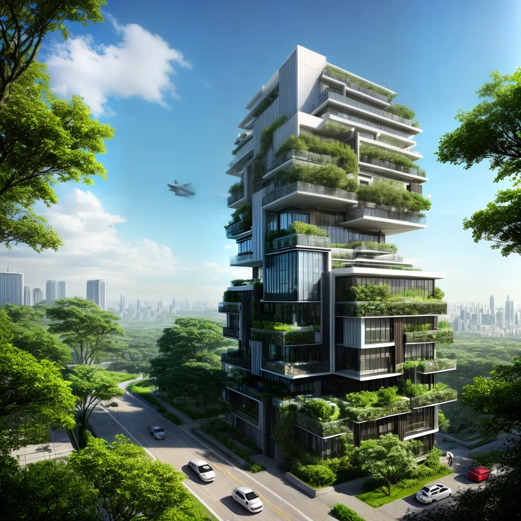 arquitetura futurista 2024 arranha ceu