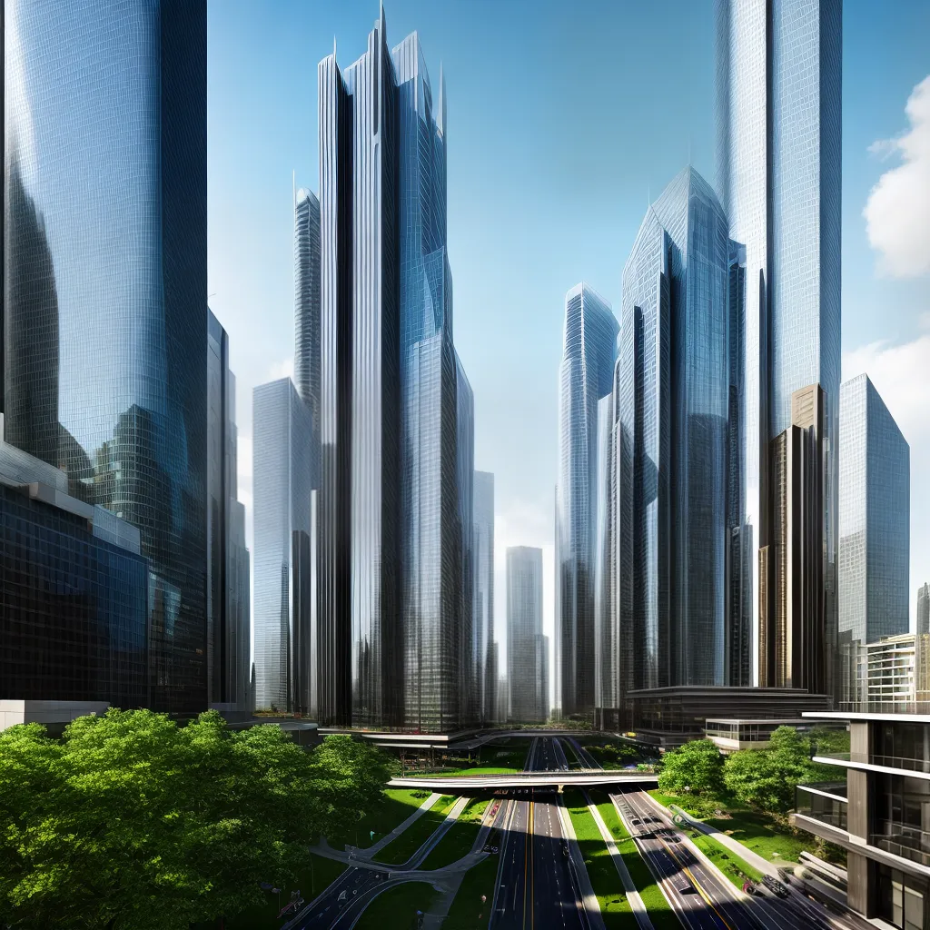 arquitetura futurista inovadora cidade arquitetura futurista inovadora cidade
