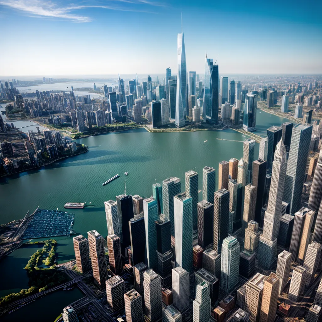 arquitetura inovadora cidade futurista arquitetura inovadora cidade futurista