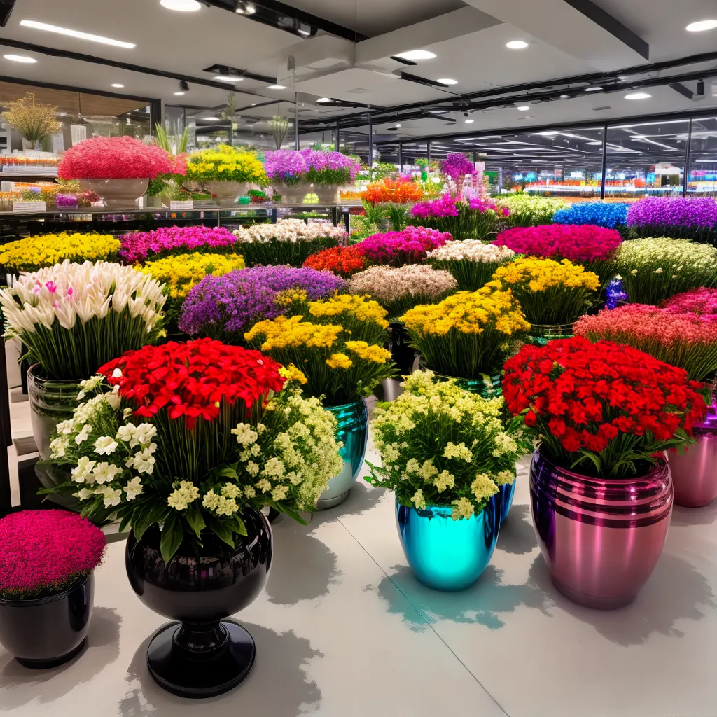 floricultura futurista holografica robos