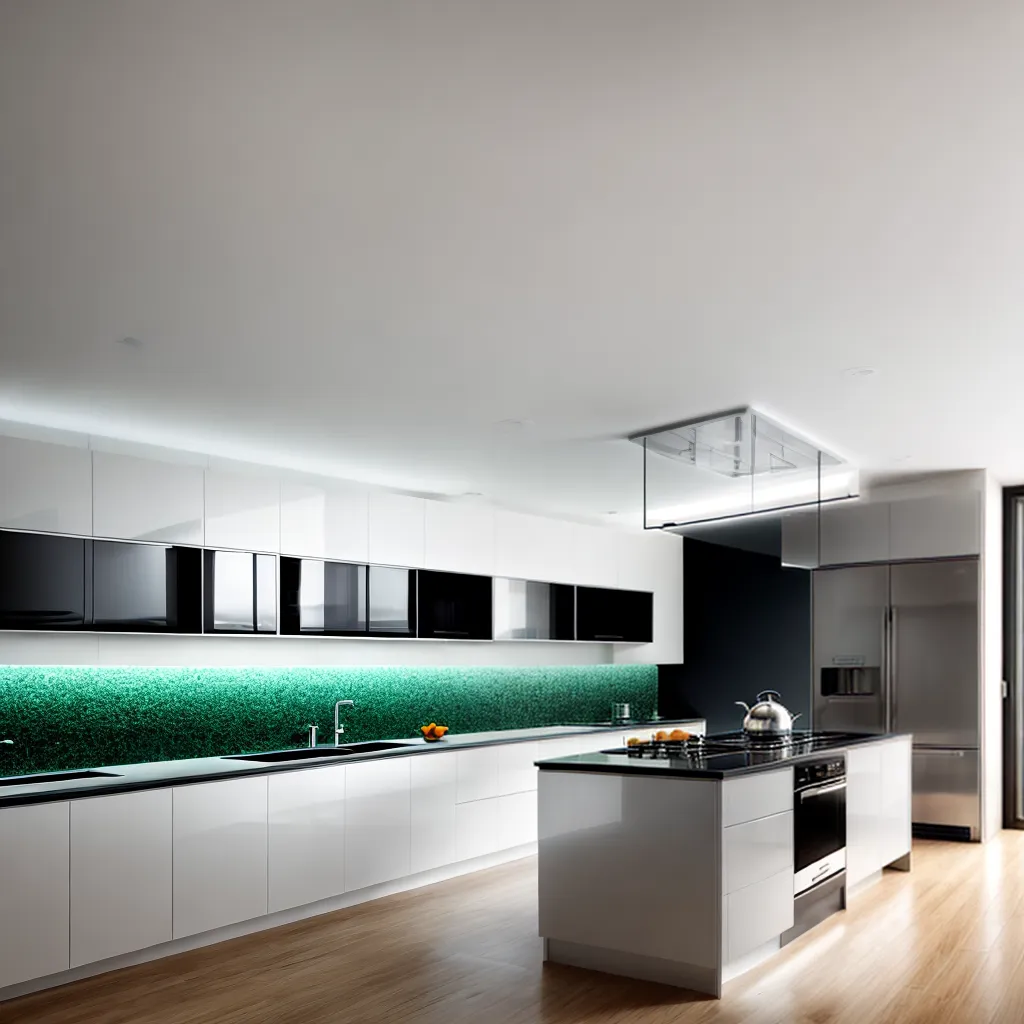 cozinha futurista aparelhos natureza gastronomia