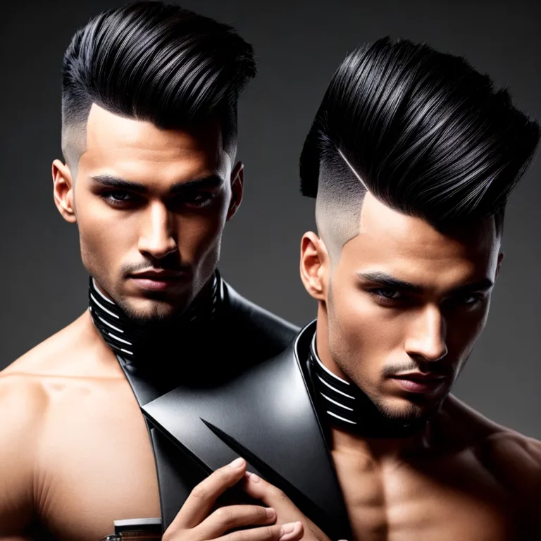 Estilos de cabelo masculinos futuristas