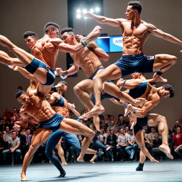 Beleza masculina e dança