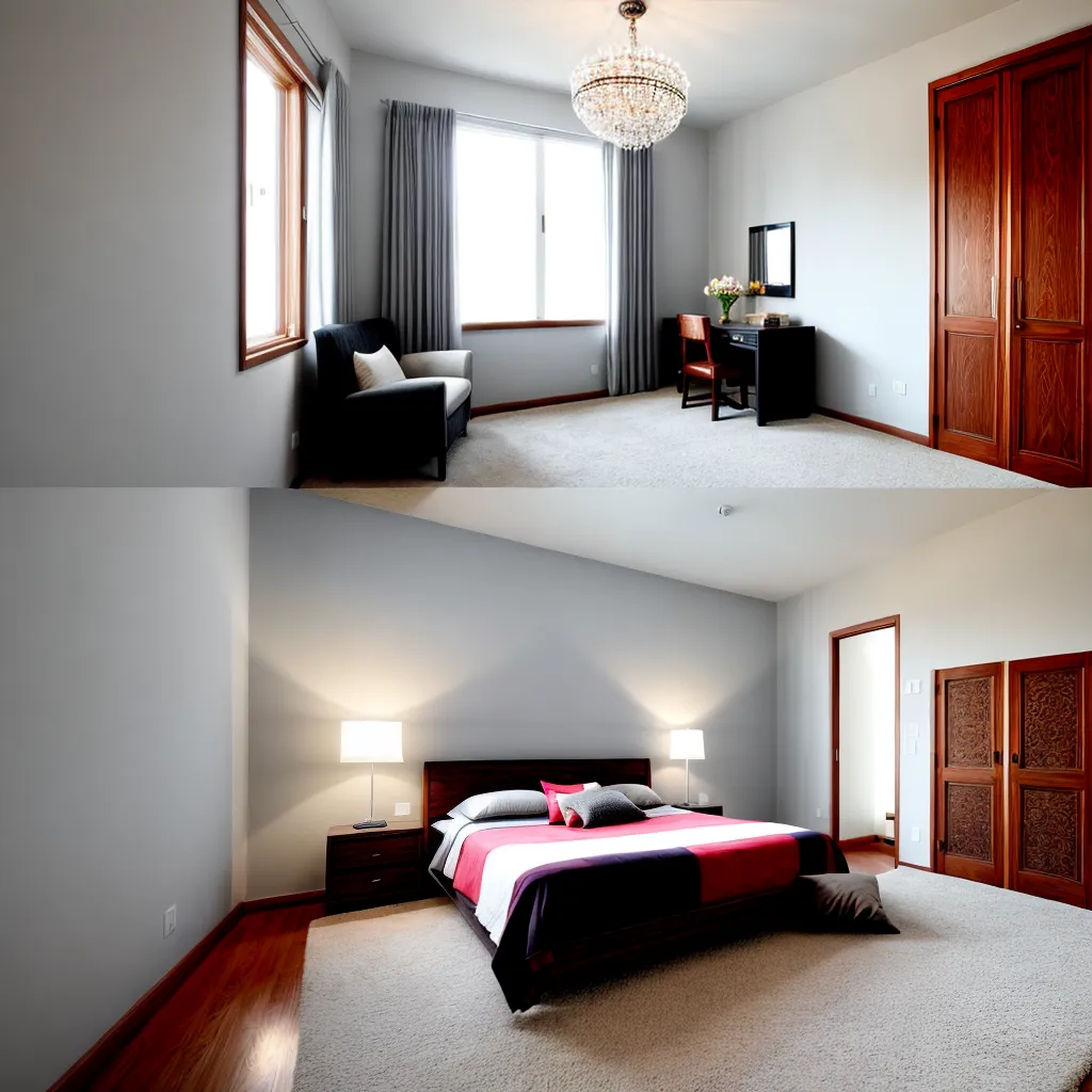 quarto moderno tradicional cama chandelier