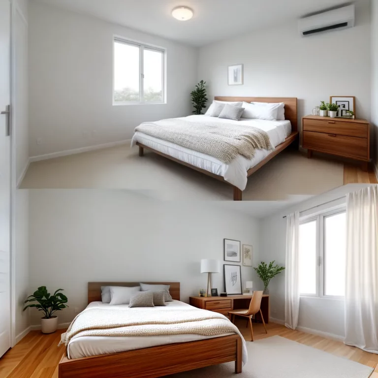 Planeje e Execute: Decoração de Quarto Minimalista e Funcional para 2024!