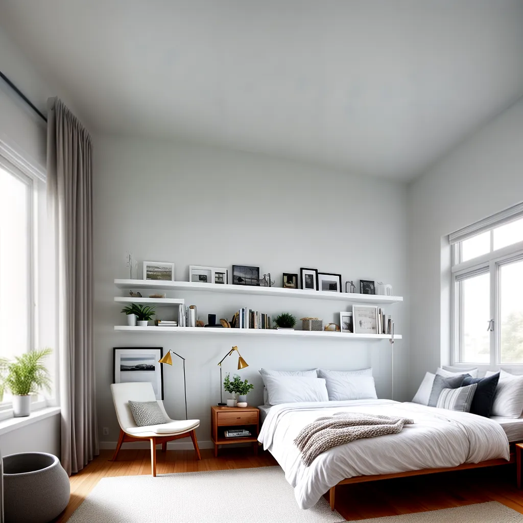 Planeje e Execute: Decoração de Quarto Minimalista e Funcional para 2024!