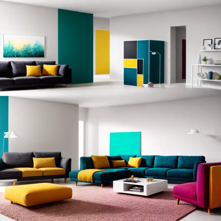 Descubra as Cores Dominantes para Salas Modernas em 2024!