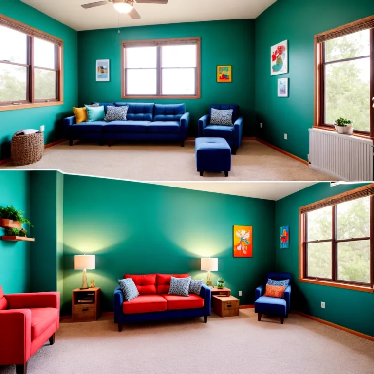 Tendências de Cores para Espaços Multiuso e Adaptáveis!