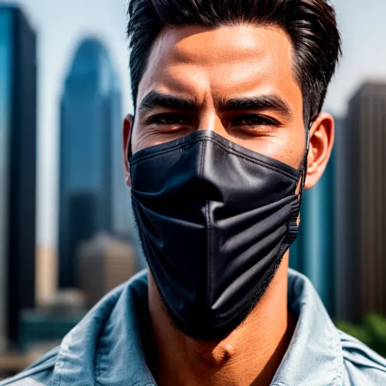 Beleza masculina para homens que trabalham em ambientes poluídos