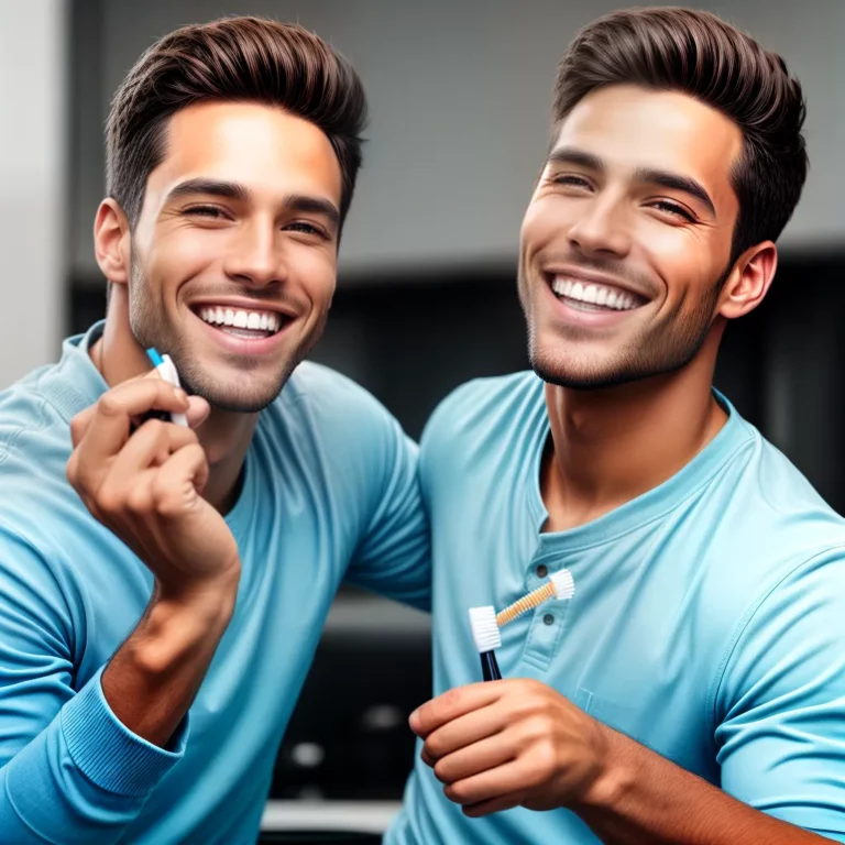 Homens e cuidados com o sorriso