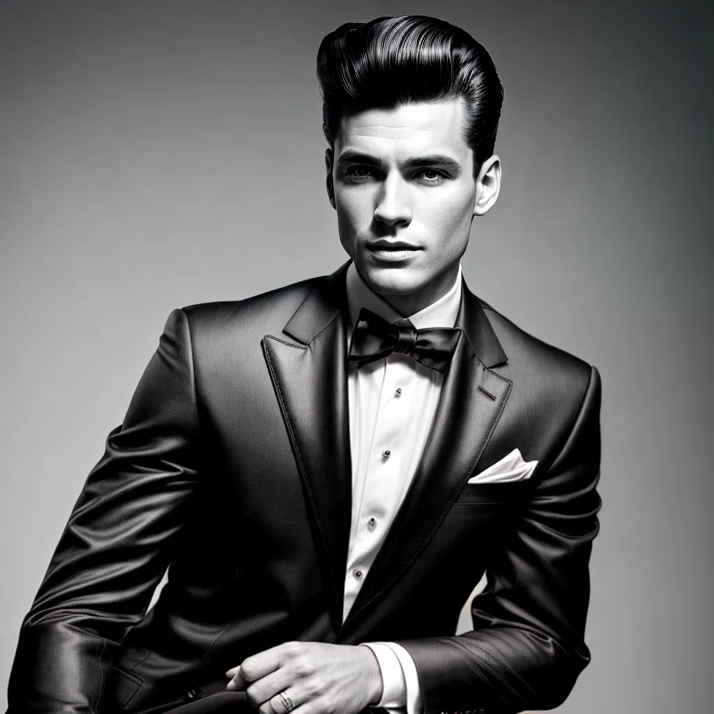gentleman pompadour estilo classico gentleman pompadour estilo classico