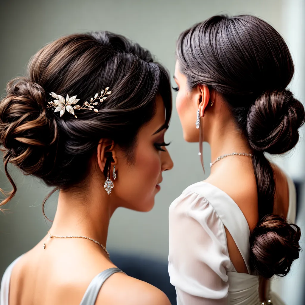 penteado formatura cristal elegante