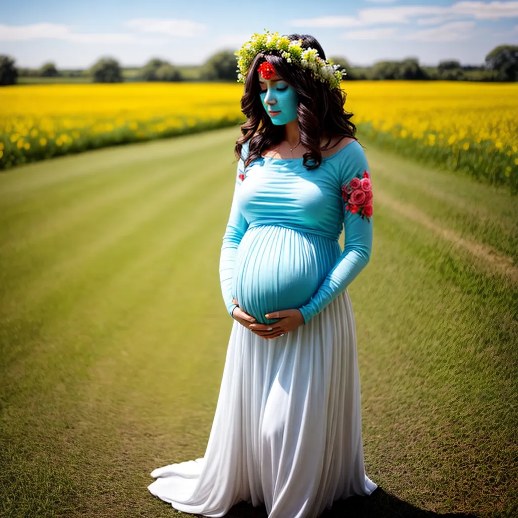 Acessórios para cabelos para usar em sessões de fotos de gestantes.