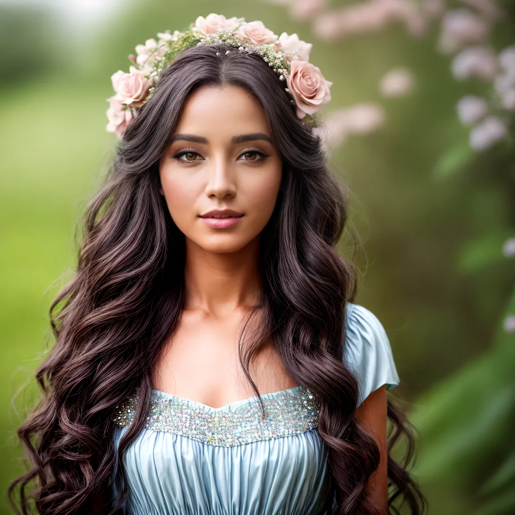 mulher cabelo flor coroa romantico 2 mulher cabelo flor coroa romantico 2