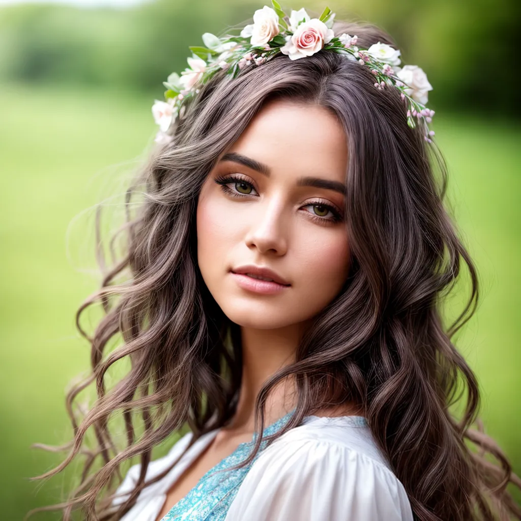 mulher cabelo flor coroa romantico 4 mulher cabelo flor coroa romantico 4