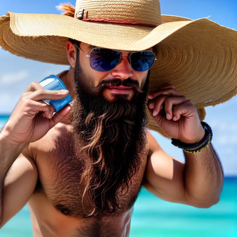 Como manter a barba fresca no verão