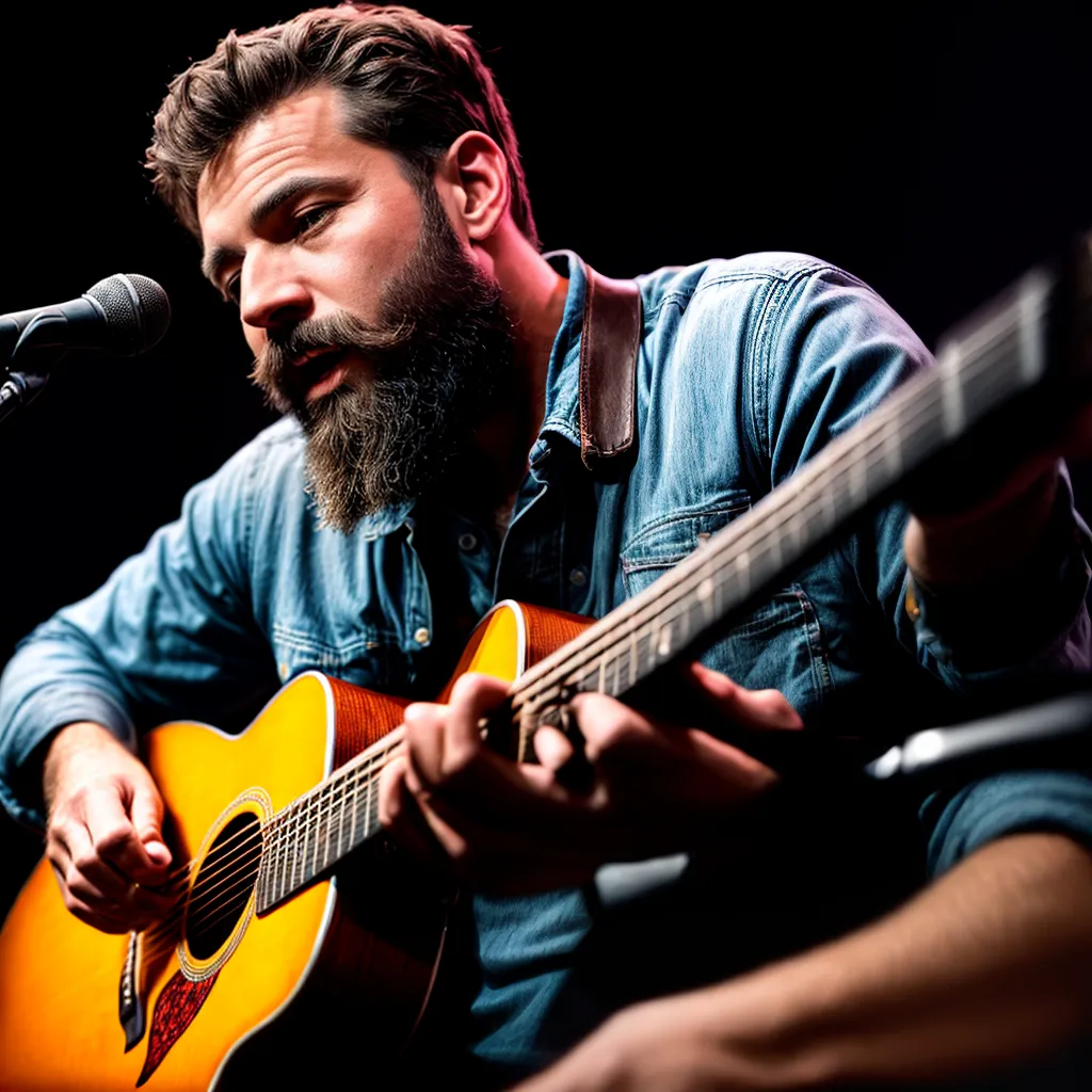 A influência das barbas na música