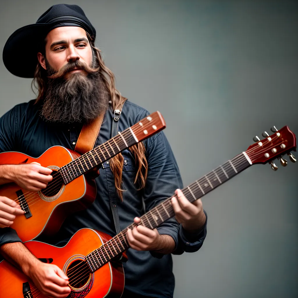 A influência das barbas na música