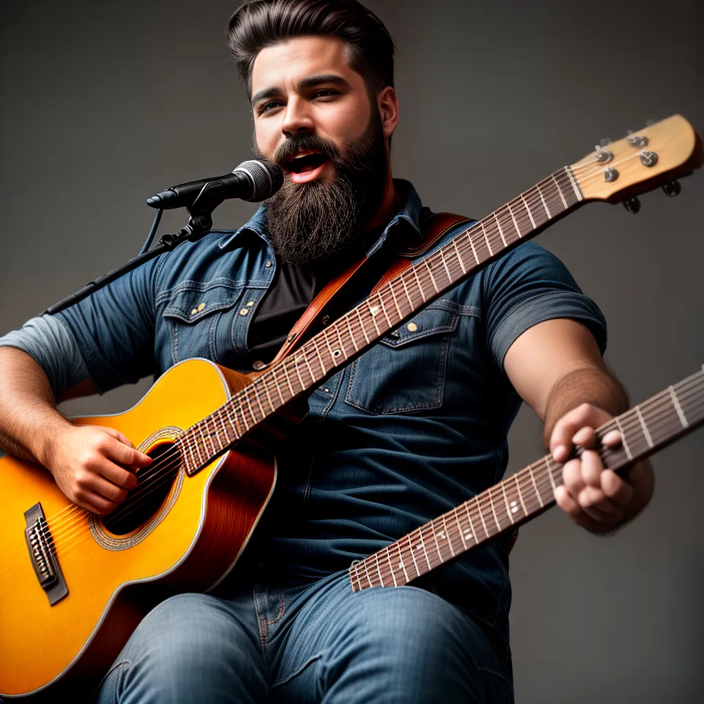 A influência das barbas na música