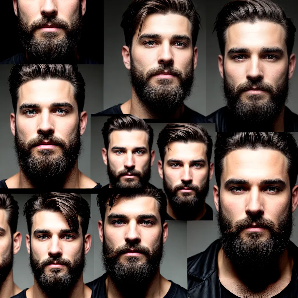 rosto homens estilos barba rosto homens estilos barba