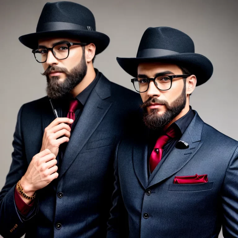 Barbas e acessórios: como combinar a barba com óculos e chapéus