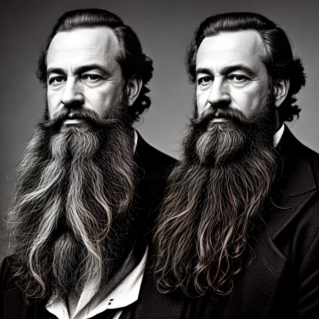 filosofos barbas icone preto branco