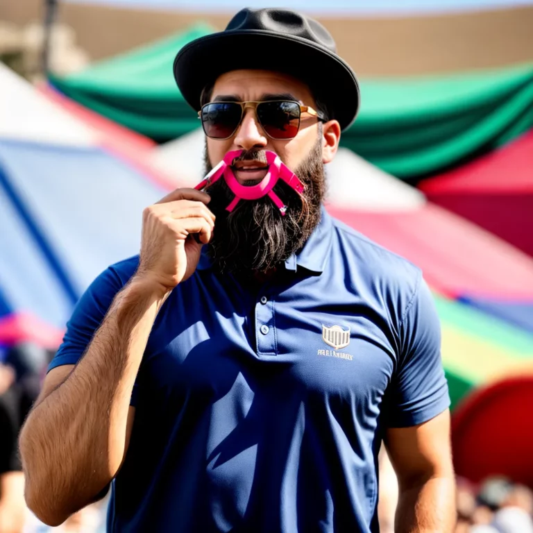 Barbas e festivais: como cuidar da barba durante eventos ao ar livre