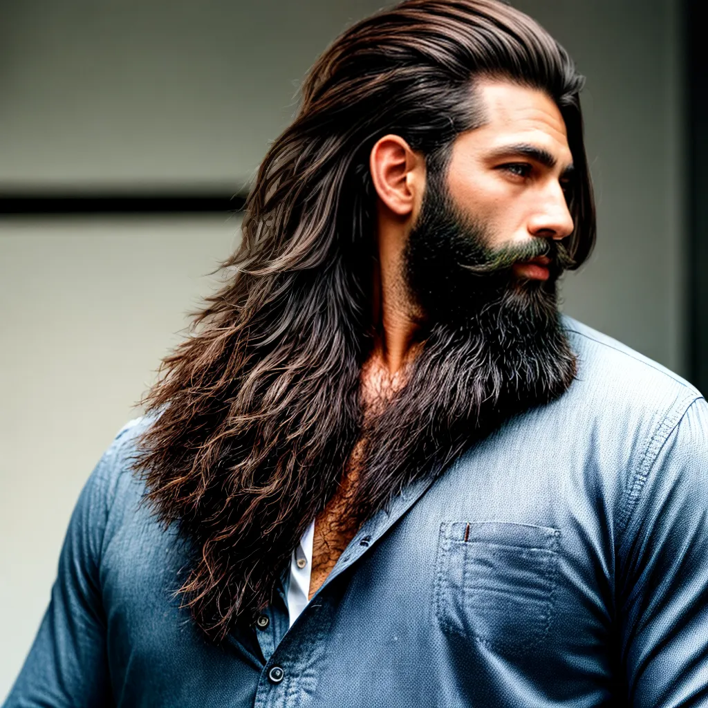 barba estilizada detalhes