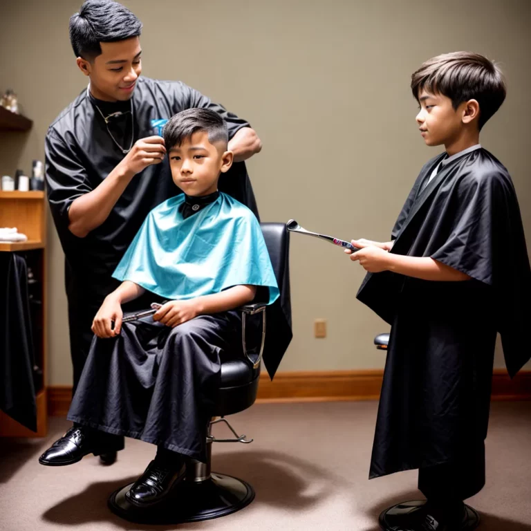 Cortes de cabelo para crianças com rosto alongado