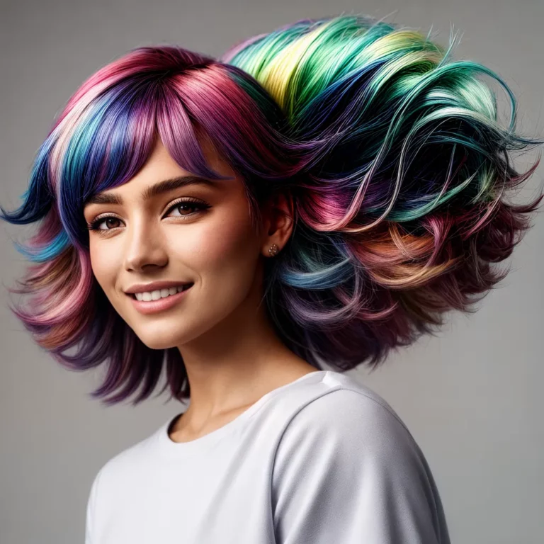 Penteados para crianças com cabelo descolorido