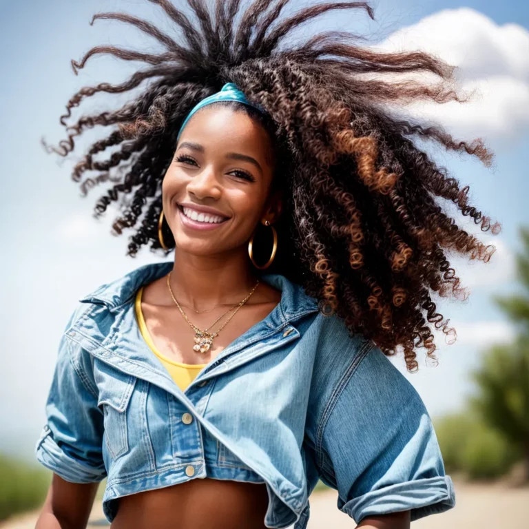 Penteados para crianças com cabelo permed