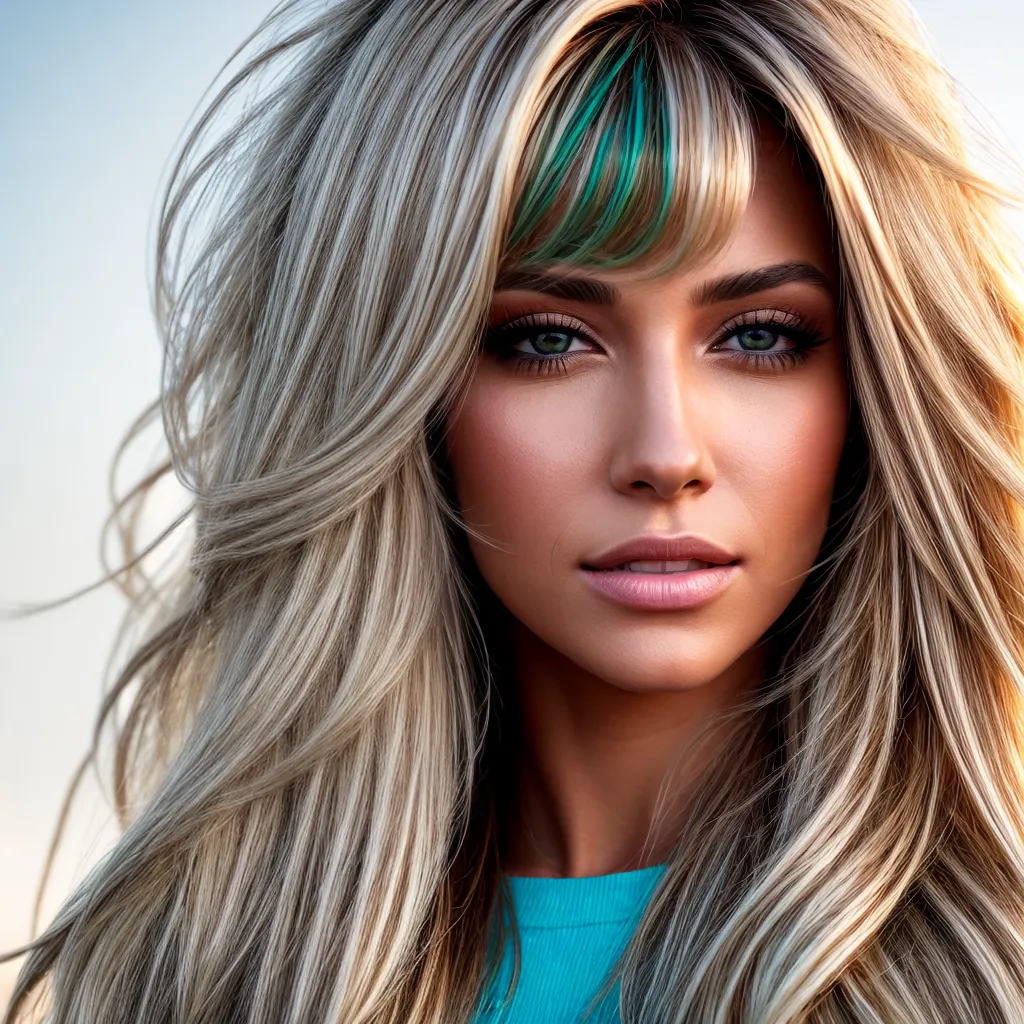 cabelo loiro dourado destaque