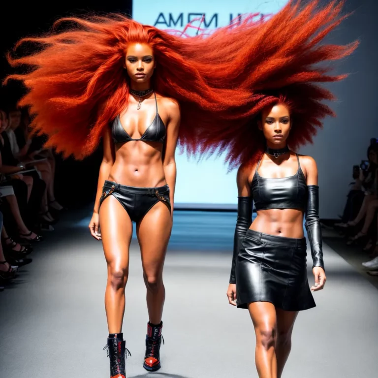 A moda dos cabelos ruivos na indústria da moda