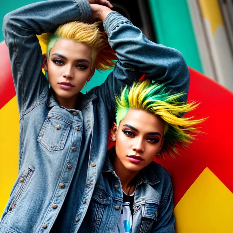 Cabelo amarelo: um toque de ousadia