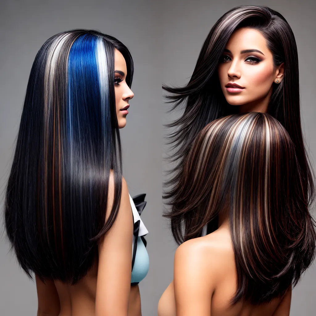 mulher cabelo destaques transformacao