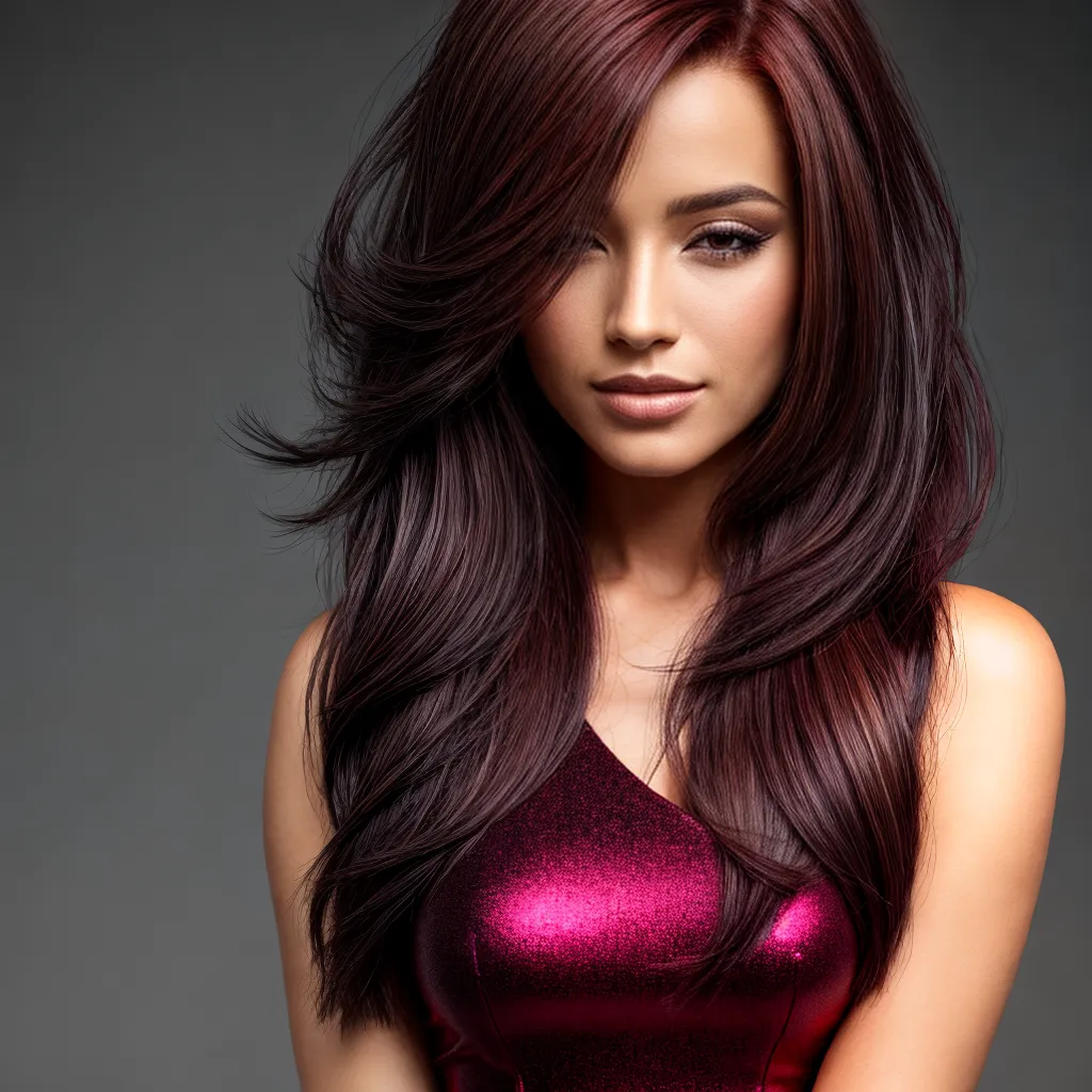 cabelo mulher destaque borgonha 1