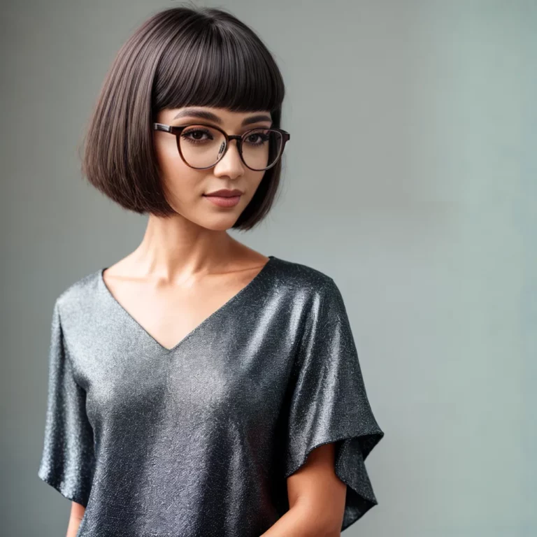 Cortes de cabelo que combinam com óculos