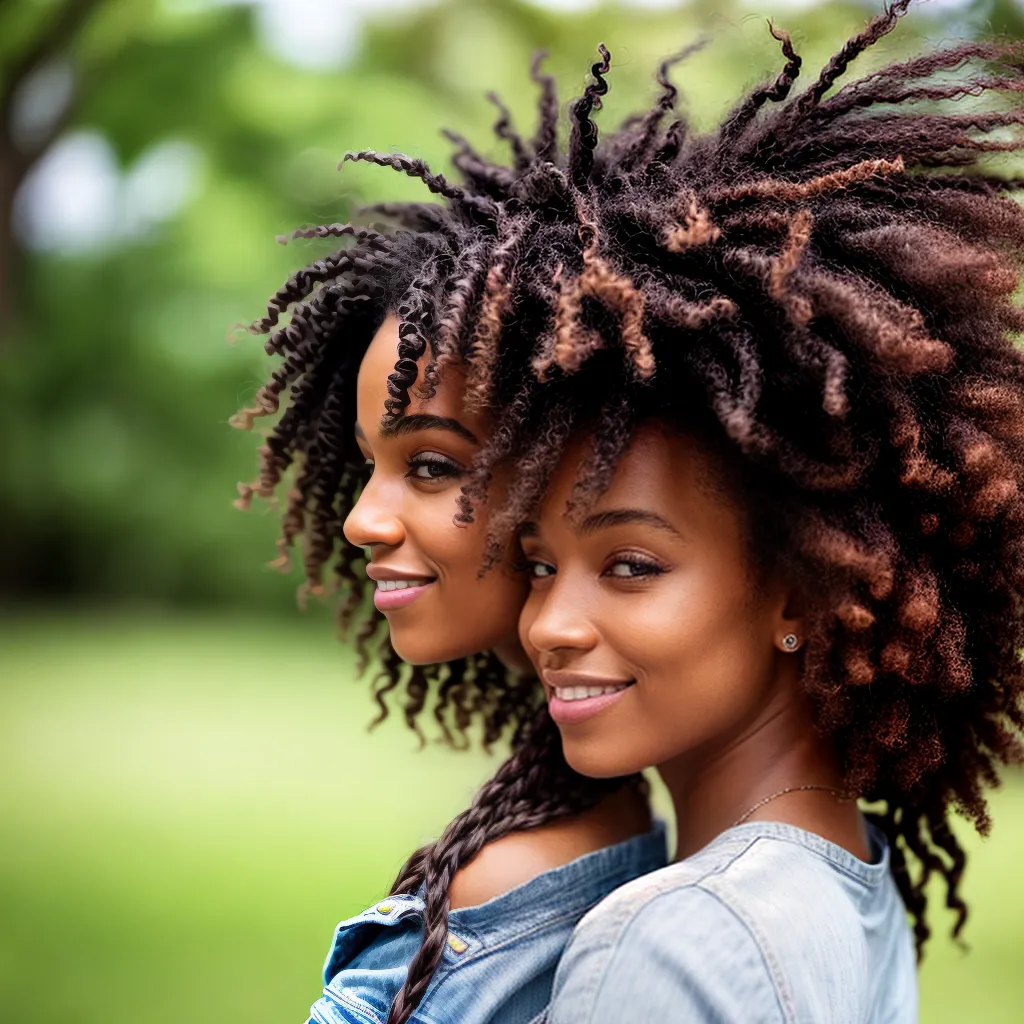 mulher cabelo ondulado natural versatil