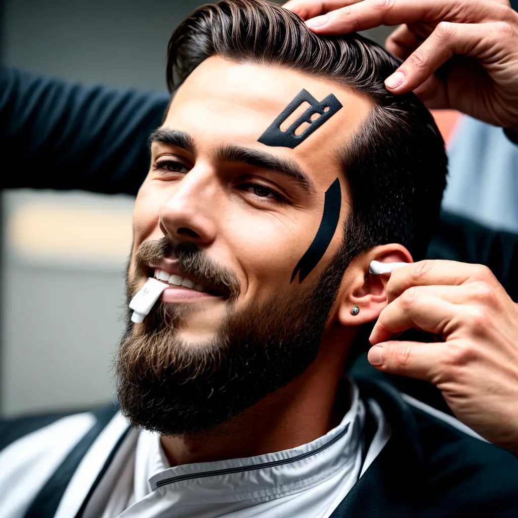 corte cabelo fino barbeiro satisfeito