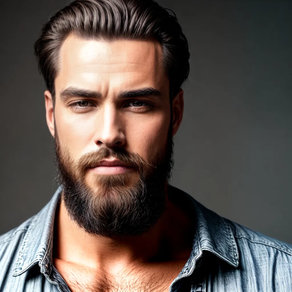 corte cabelo moderno barba estilosa