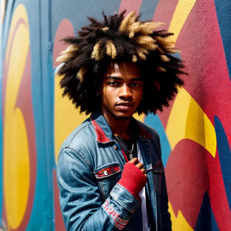 Penteados para homens com cabelos afro