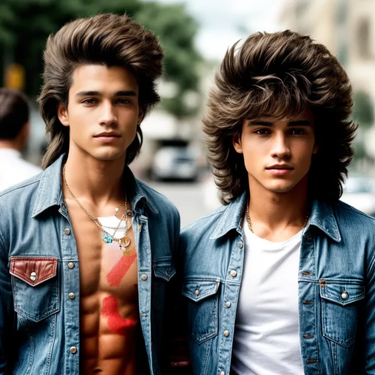 A história dos cortes de cabelo masculinos dos anos 80
